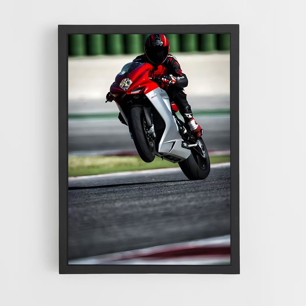Poster F fascinant – affiche MV Agusta (vue 2)